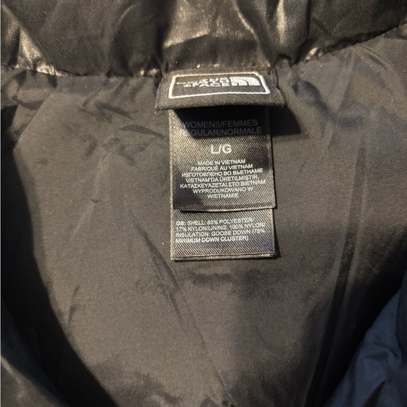 The NorthFace Down 550 Puffy Vest Breast Cancer Awareness Ribbon Edition - Picture 4 of 7